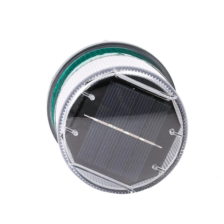 Led Flashing Solar Warning Light For Cone